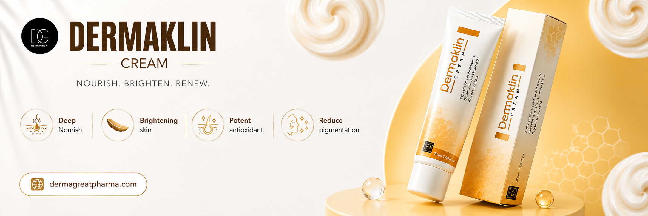 Dermagreat skincare promotion