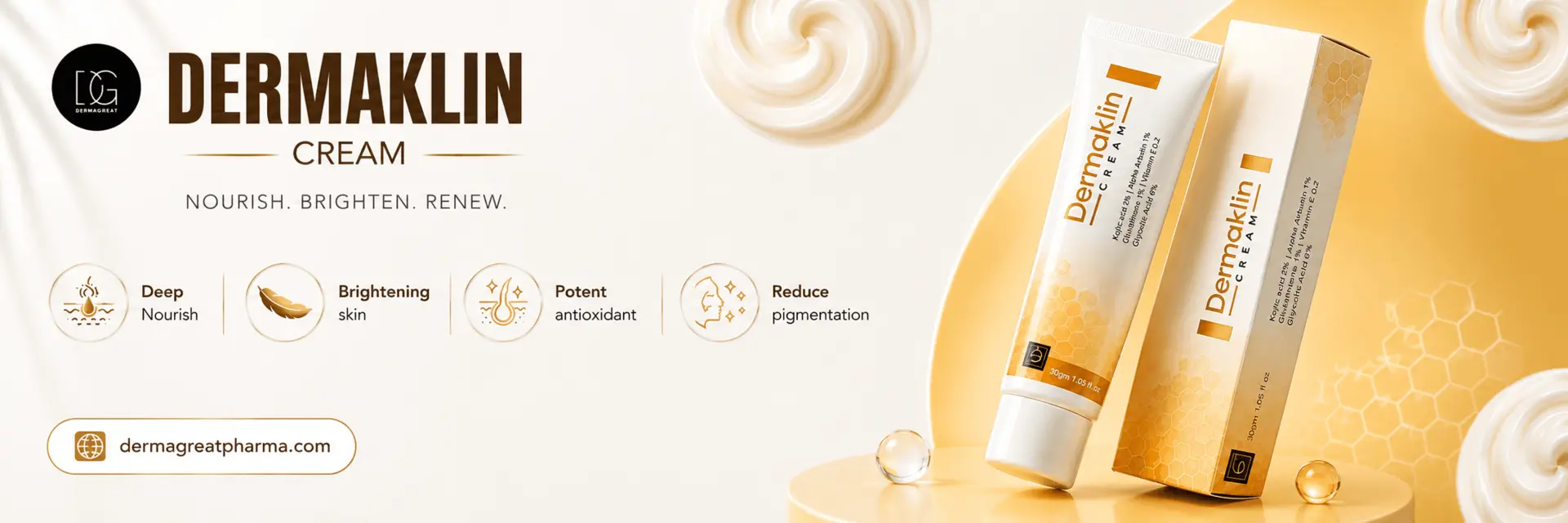 Dermagreat skincare promotion